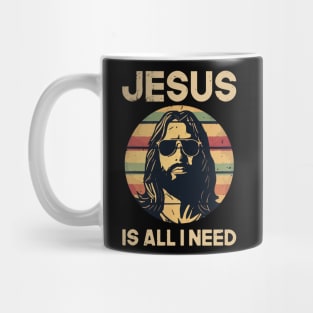 Jesus is All I Need Mug